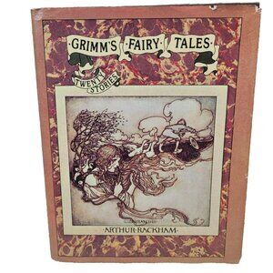 Brothers Grimms Fairy Tales Book Arthur Rackham Twenty Stories 1st Edition‎ 1973
